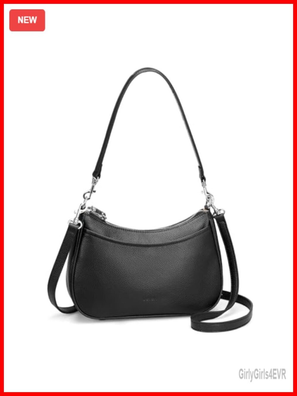 Genuine Leather Crossbody Bag Anti-Theft Hobo Purse with RFID